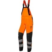 Grandininio pjūklo kombinezonas, gerai matomas oranžinis 1RH1, XL 4 Grandininio pjūklo kombinezonas, gerai matomas oranžinis 1RH1, XL 4