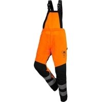 Grandininio pjūklo kombinezonas, gerai matomas oranžinis 1RH1, XL 3 Grandininio pjūklo kombinezonas, gerai matomas oranžinis 1RH1, XL 3