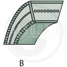 GRANIT by PIX Trapecinis V formos diržas
B tipas 12.7 x 2426 Modeliams: 31700, 38600, 38700, 40600, 40700, 42800, 46800 GRANIT by PIX Trapecinis V formos diržas
B tipas 12.7 x 2426 Modeliams: 31700, 38600, 38700, 40600, 40700, 42800, 46800