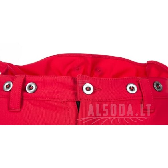 Grandininio pjūklo kelnės 30-34"/L31", raudonos, SIP 4 Grandininio pjūklo kelnės 30-34"/L31", raudonos, SIP 4