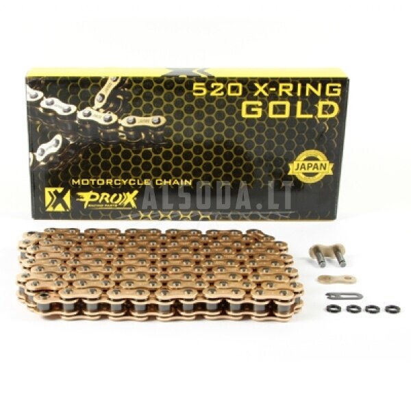 Grandinė120 narelių X-RING GOLD 520 Prox 1231-0892 Grandinė120 narelių X-RING GOLD 520 Prox 1231-0892