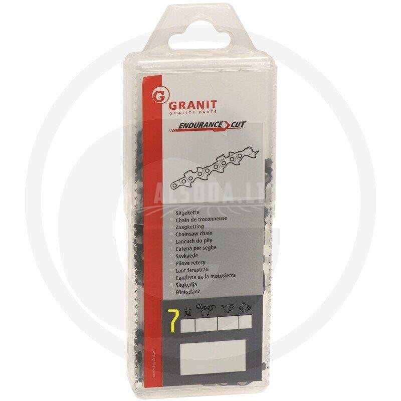Grandinė pjūklui Endurance Cut 3/8" LoPro 1,3 mm 56 nareliai (su narelio apsauga) Grandinė pjūklui Endurance Cut 3/8" LoPro 1,3 mm 56 nareliai (su narelio apsauga)