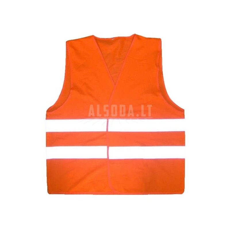 Hi-vis liemenė, L, oranžinė