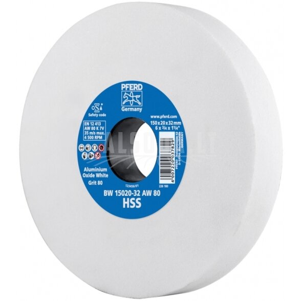 HSS galandimo diskas PFERD BW 20020-32 AW60
