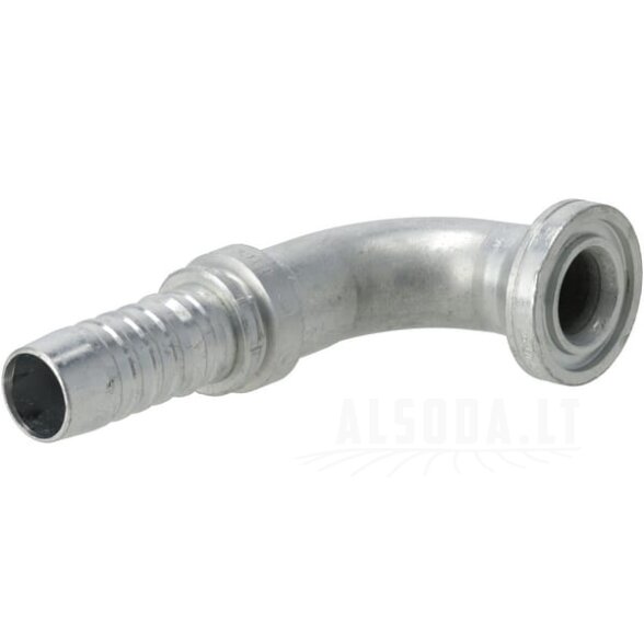 Įdėklas DN25-47.6 flanšas 90° 1