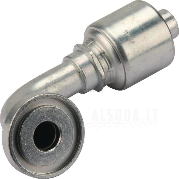 Įdėklas DN20-1" flanšas 90° 1 Įdėklas DN20-1" flanšas 90° 1