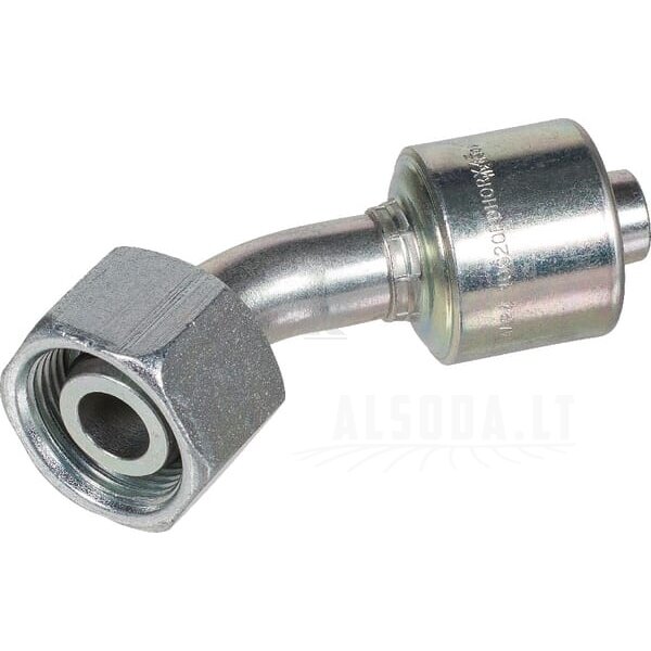 Įdėklas 45° DN16-M30x2