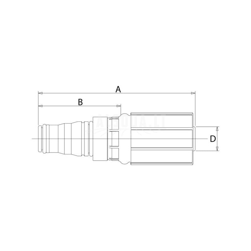 Įdėklas „Quick-Lok DN16“ 1