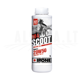 IPONE M4 SCOOT 20W-50 4T 1L Variklinė mineralinė alyva