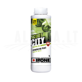 IPONE SCOOT CITY FRAISE 2T Braškių kvapas Pusiau sintetinė 00390F