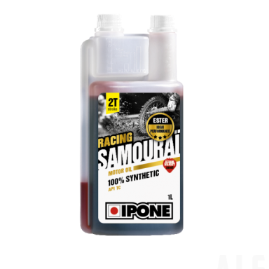 Ipone Racing Samourai 100% Synthetic 2T STRWB 800090 Braškių Kvapo