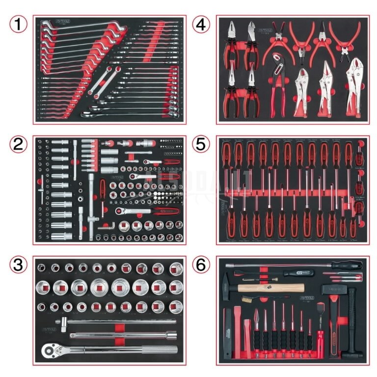 Įrankių rinkinys mechanikui 310-vnt SCS, KS Tools Įrankių rinkinys mechanikui 310-vnt SCS, KS Tools