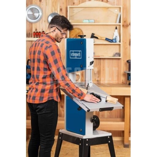Juostinės pjovimo staklės HBS400 750W 170 mm 230V, Scheppach 3 Juostinės pjovimo staklės HBS400 750W 170 mm 230V, Scheppach 3