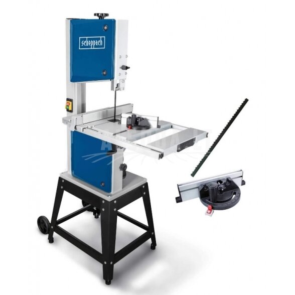 Juostinės pjovimo staklės HBS400 750W 170 mm 230V, Scheppach Juostinės pjovimo staklės HBS400 750W 170 mm 230V, Scheppach