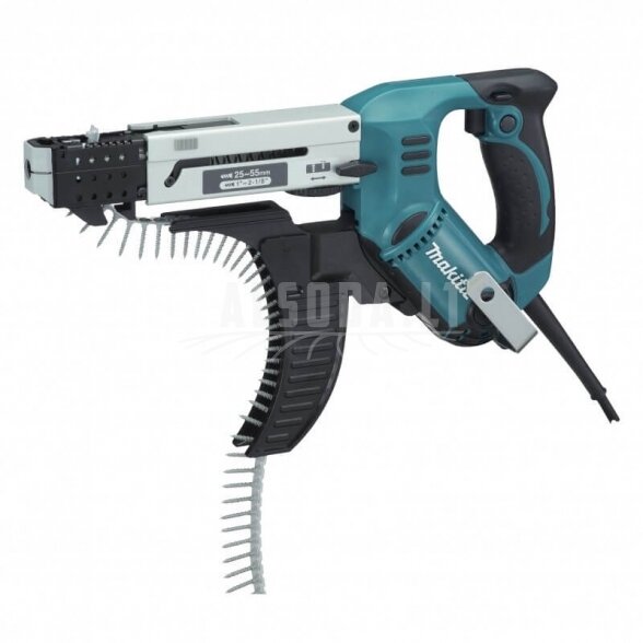 Juostinis varžtų suktuvas MAKITA 6842XJ Juostinis varžtų suktuvas MAKITA 6842XJ