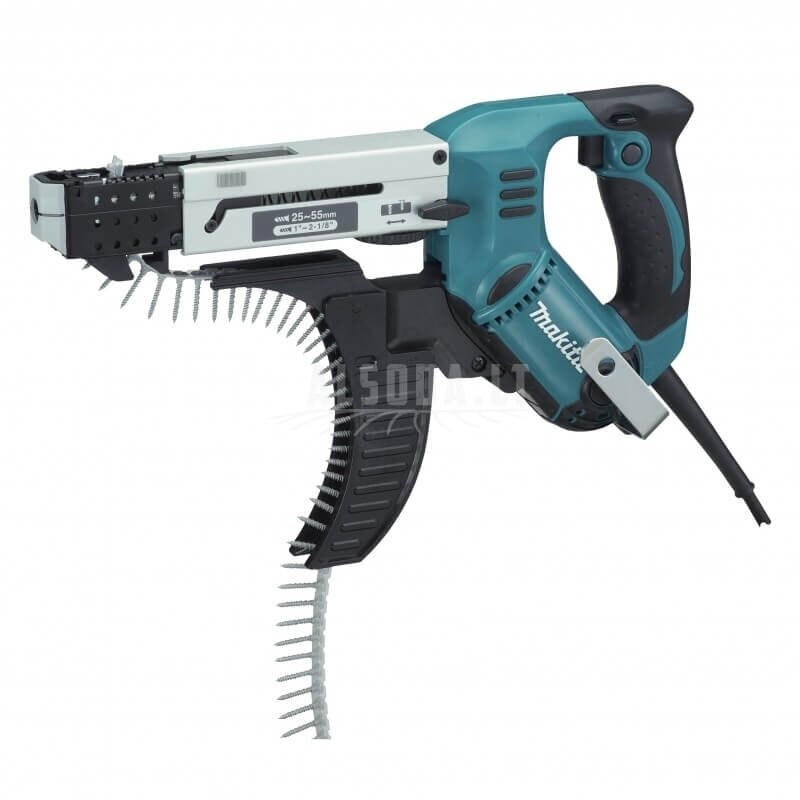 Juostinis varžtų suktuvas MAKITA 6842XJ Juostinis varžtų suktuvas MAKITA 6842XJ