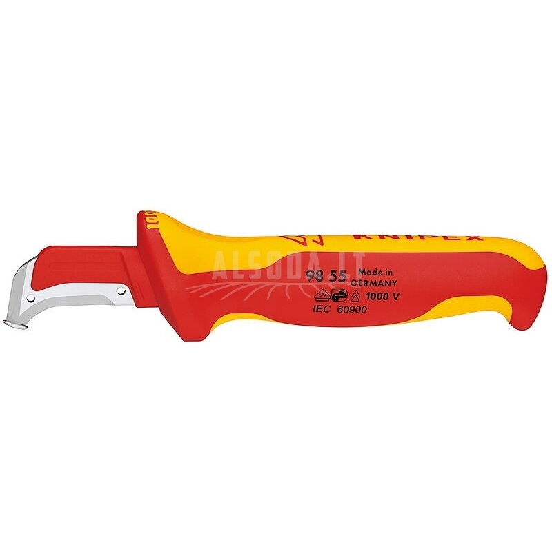 Kabelių nužievinimo peilis, Knipex Kabelių nužievinimo peilis, Knipex