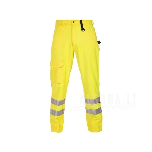 Kelnės 30-34", gero matomumo, geltonos, Beaverline Hydrowear