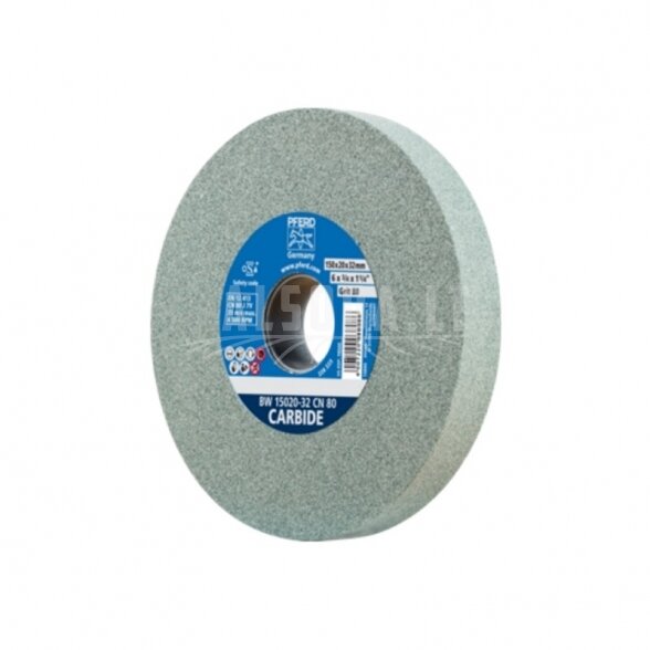 Kietmetalio galandimo diskas PFERD BW 15020-32 CN 80 Kietmetalio galandimo diskas PFERD BW 15020-32 CN 80