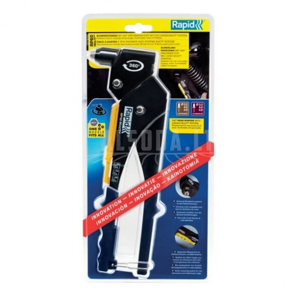 Kniediklis RP60 MULTI 360° pasukama galvute, Rapid 2 Kniediklis RP60 MULTI 360° pasukama galvute, Rapid 2