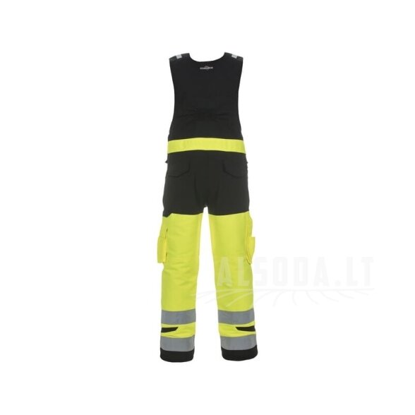 Kombinezonas, L/XL dydis, gero matomumo, geltonas/juodas, madinga, gerai matoma tampri linija, gamintojas „Hydrowear“ 1 Kombinezonas, L/XL dydis, gero matomumo, geltonas/juodas, madinga, gerai matoma tampri linija, gamintojas „Hydrowear“ 1