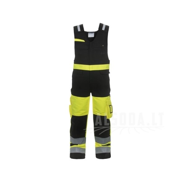 Kombinezonas, L/XL dydis, gero matomumo, geltonas/juodas, madinga, gerai matoma tampri linija, gamintojas „Hydrowear“