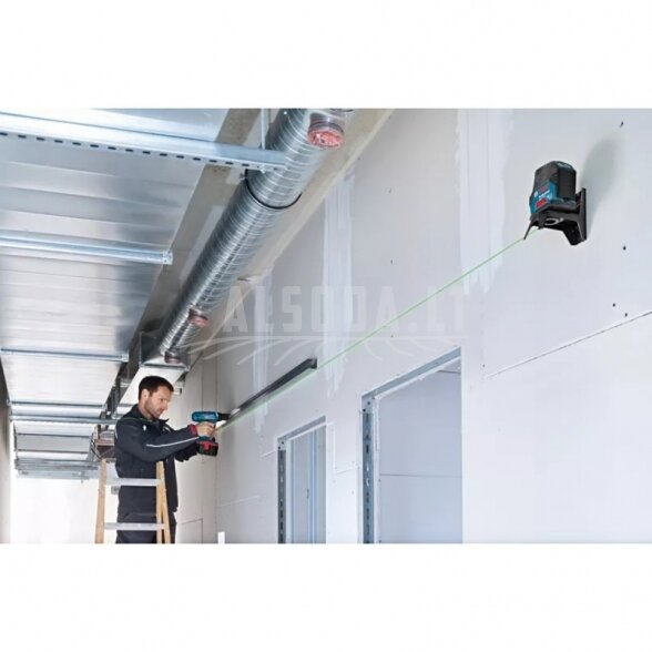 Kombinuotas lazeris BOSCH GCL 2-15 G RM1 3 Kombinuotas lazeris BOSCH GCL 2-15 G RM1 3