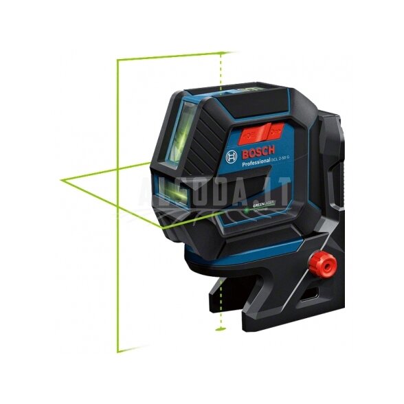 Kombinuotasis lazerinis nivelyras BOSCH GCL 2-50 G 1 Kombinuotasis lazerinis nivelyras BOSCH GCL 2-50 G 1