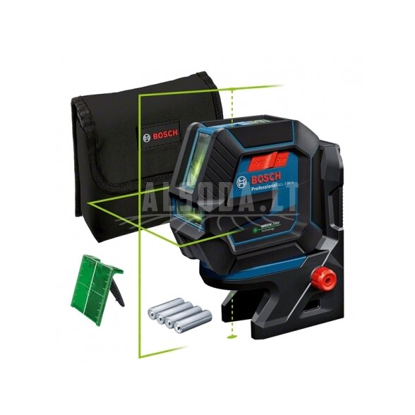 Kombinuotasis lazerinis nivelyras BOSCH GCL 2-50 G Kombinuotasis lazerinis nivelyras BOSCH GCL 2-50 G