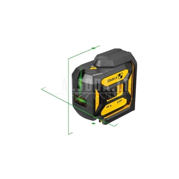 Kryžminių linijų nivelyras STABILA LAX320G 3
