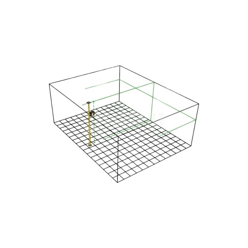 Kryžminių linijų nivelyras STABILA LAX320G 4 Kryžminių linijų nivelyras STABILA LAX320G 4