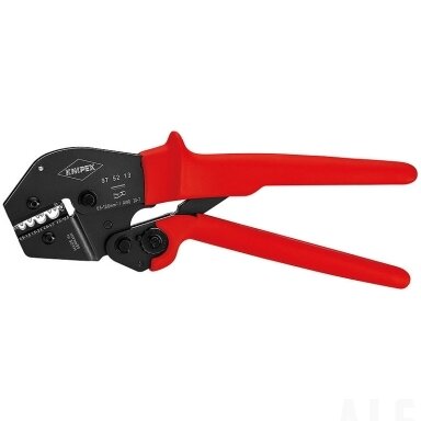 Laidų antgalių užspaudimo replės 0,5-10mm2, Knipex