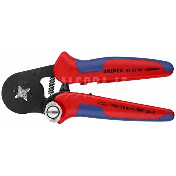 Laidų antgalių užspaudimo replės 0.08-10+16 mm², Knipex Laidų antgalių užspaudimo replės 0.08-10+16 mm², Knipex