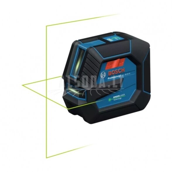 Lazerinis nivelyras BOSCH GLL 20-22 G BG LB10 1 Lazerinis nivelyras BOSCH GLL 20-22 G BG LB10 1