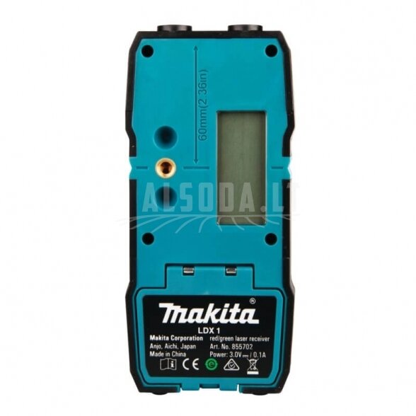 Lazerio spindulio elektroninė gaudyklė + spaustuvas MAKITA 2
