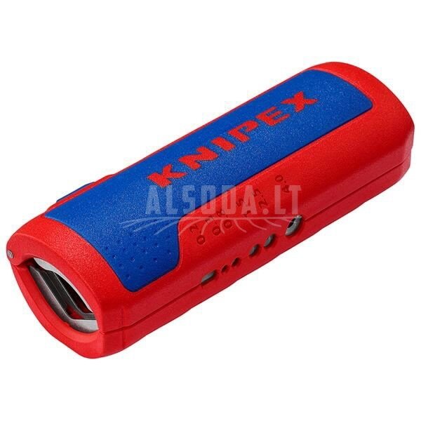 Laidų nužievinimo įrankis 0Kabeliams 0,2 / 0,3 / 0,,2-4.0mm2, Knipex Laidų nužievinimo įrankis 0Kabeliams 0,2 / 0,3 / 0,,2-4.0mm2, Knipex
