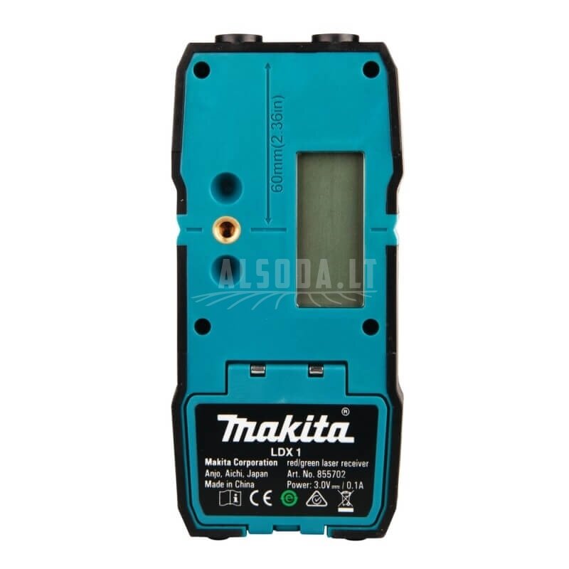 Lazerio spindulio elektroninė gaudyklė + spaustuvas MAKITA 2 Lazerio spindulio elektroninė gaudyklė + spaustuvas MAKITA 2