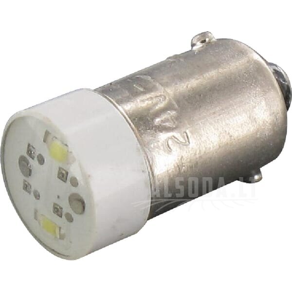 Lemputė LED 24V BA9s balta New-Elfin Lemputė LED 24V BA9s balta New-Elfin