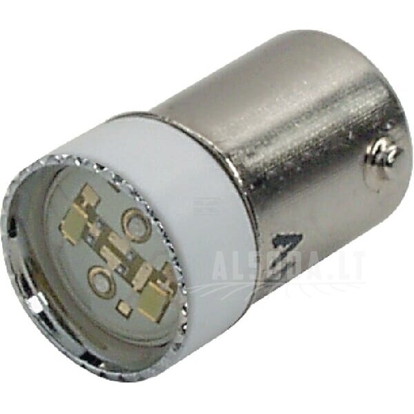 Lemputė LED 24V BA9s žalia New-Elfin Lemputė LED 24V BA9s žalia New-Elfin
