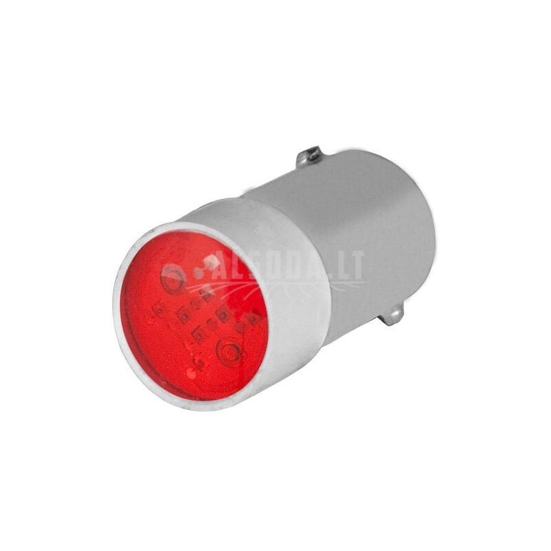 LED lemputė 12 V BA9s, raudona, New-Elfin LED lemputė 12 V BA9s, raudona, New-Elfin
