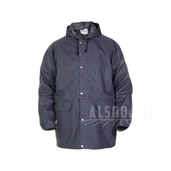 Lietpaltis, mėlynas, 2XL dydis, UK: 44/EU: 58-60, „Simply No Sweat“, „Ulft by Hydrowear“ Lietpaltis, mėlynas, 2XL dydis, UK: 44/EU: 58-60, „Simply No Sweat“, „Ulft by Hydrowear“