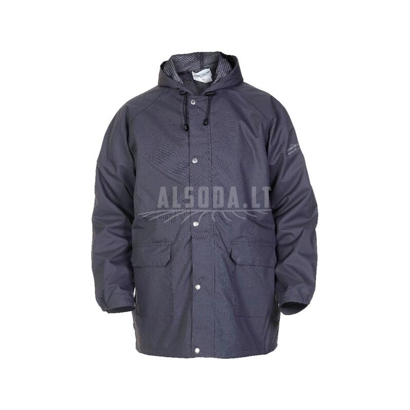Lietpaltis, mėlynas, 2XL dydis, UK: 44/EU: 58-60, „Simply No Sweat“, „Ulft by Hydrowear“ Lietpaltis, mėlynas, 2XL dydis, UK: 44/EU: 58-60, „Simply No Sweat“, „Ulft by Hydrowear“