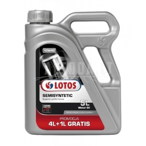 Lotos 10W40 Clasic pusiau sintetinė 5L. Lotos 10W40 Clasic pusiau sintetinė 5L.