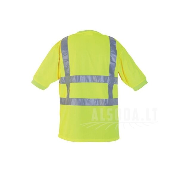 Marškinėliai trumpomis rankovėmis, geltoni, 2XL/46 dydis, „Hydrowear“ 1
