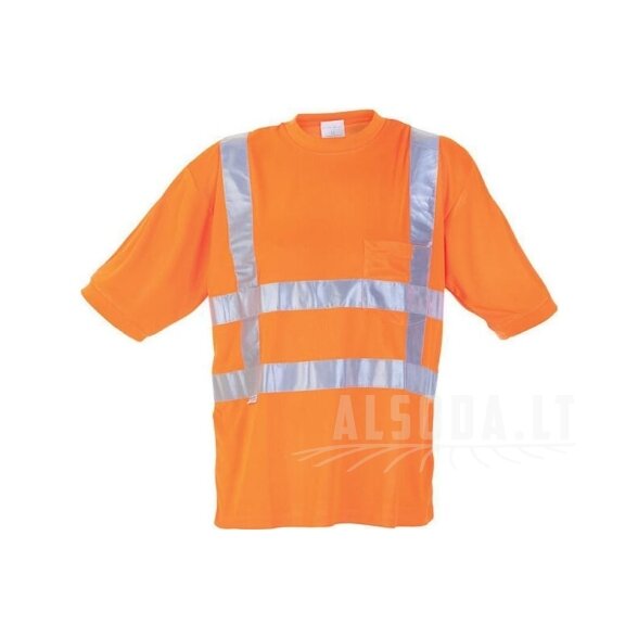 Marškinėliai trumpomis rankovėmis, oranžiniai, L/42 dydžio, „Hydrowear“ Marškinėliai trumpomis rankovėmis, oranžiniai, L/42 dydžio, „Hydrowear“