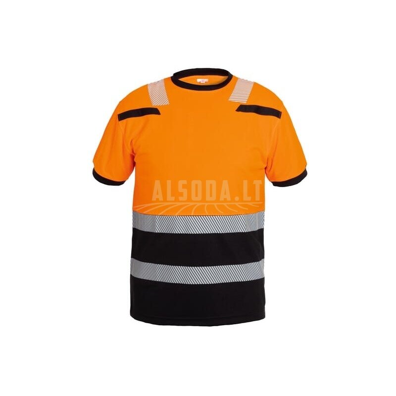 Marškinėliai Hi-Vis, 3XL, oranžiniai/juodi, Tulsa Marškinėliai Hi-Vis, 3XL, oranžiniai/juodi, Tulsa