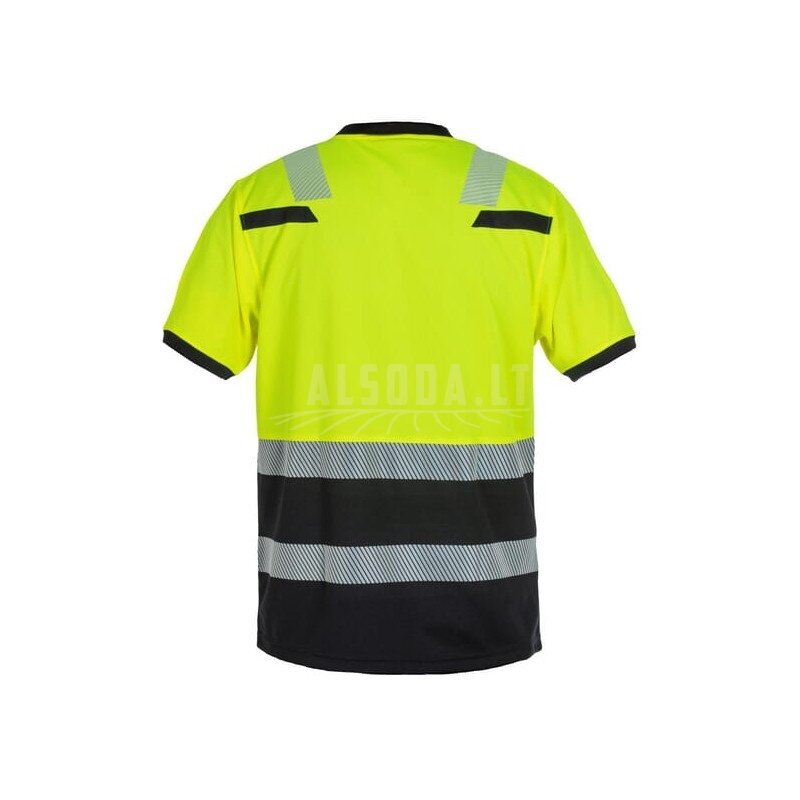 Marškinėliai Hi-Vis, 4XL, geltoni/juodi, Tulsa 1 Marškinėliai Hi-Vis, 4XL, geltoni/juodi, Tulsa 1