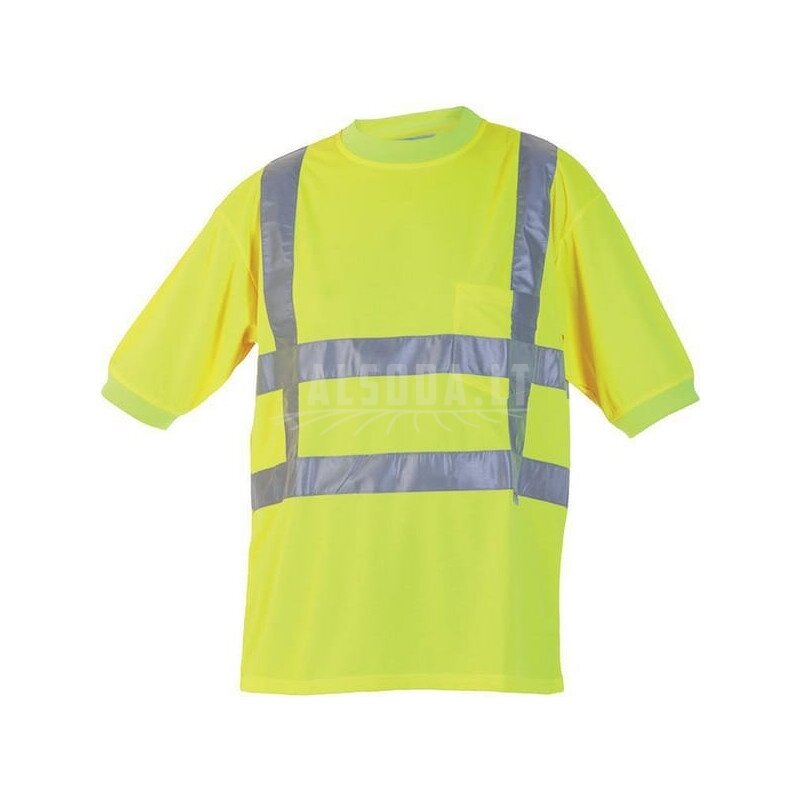 Marškinėliai trumpomis rankovėmis, geltoni, L/42 dydis, „Hydrowear“ Marškinėliai trumpomis rankovėmis, geltoni, L/42 dydis, „Hydrowear“