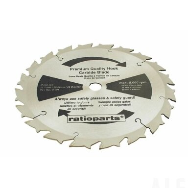 Medžių ir žolės pjovimo diskas 250x20mm Z20, Ratioparts