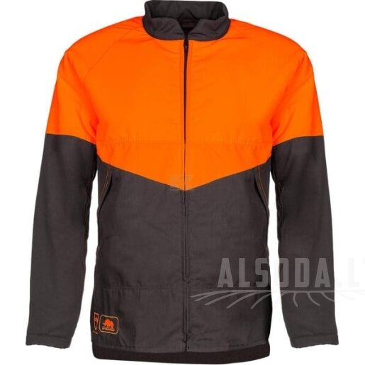 Miškininko striukė, oranžinės-pilkos spalvos, XL dydis, „BasePro by SIP“ 1 Miškininko striukė, oranžinės-pilkos spalvos, XL dydis, „BasePro by SIP“ 1